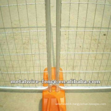 Hot-dipped temporary fence plastic feet systems